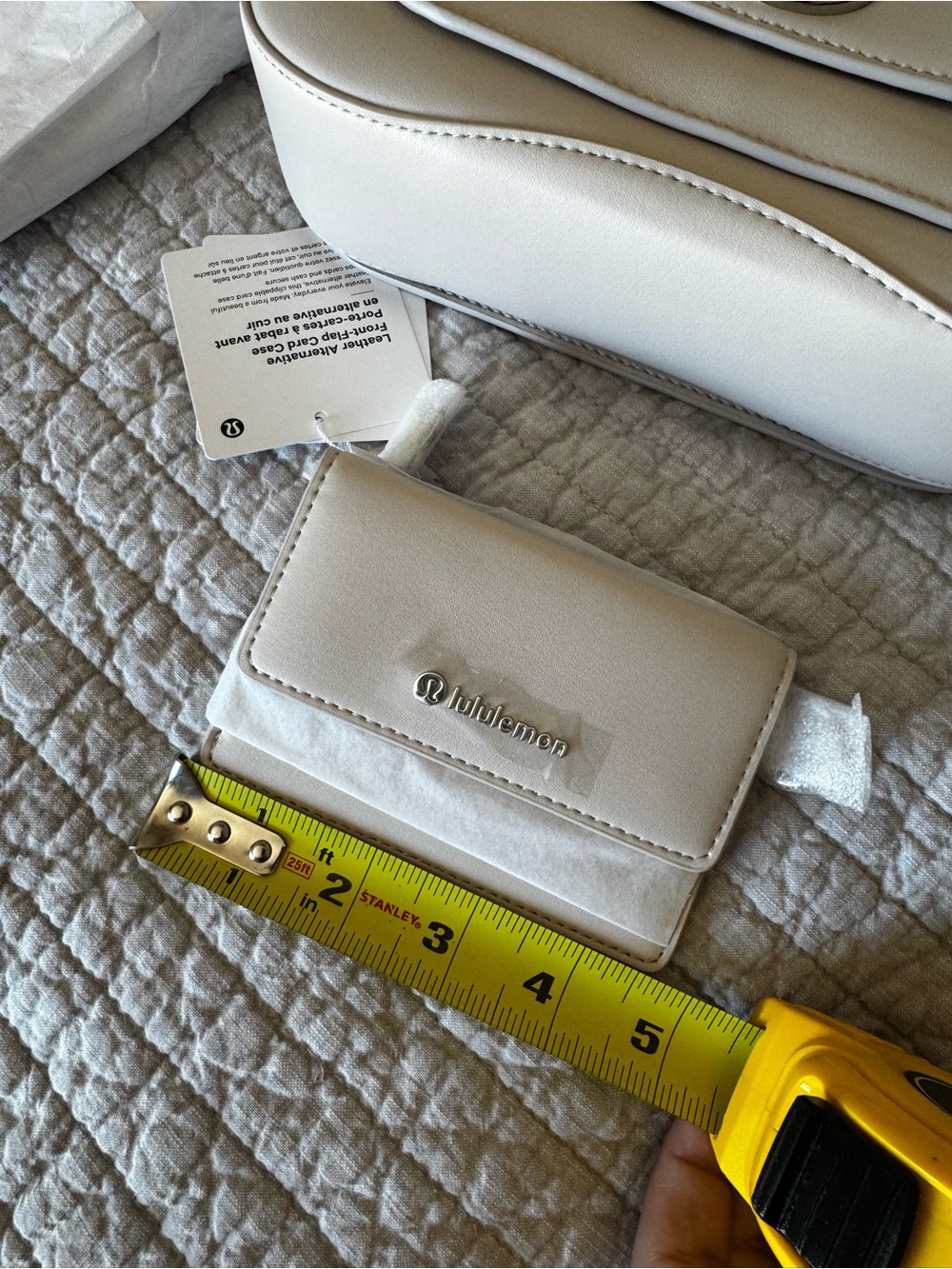 lululemon athletica Leather Alternative Crossbody bag with Matching Wallet - Picture 7 of 9